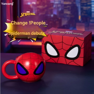 Spiderman Mug 3D Spiderman Face Ceramic Coffee Mug