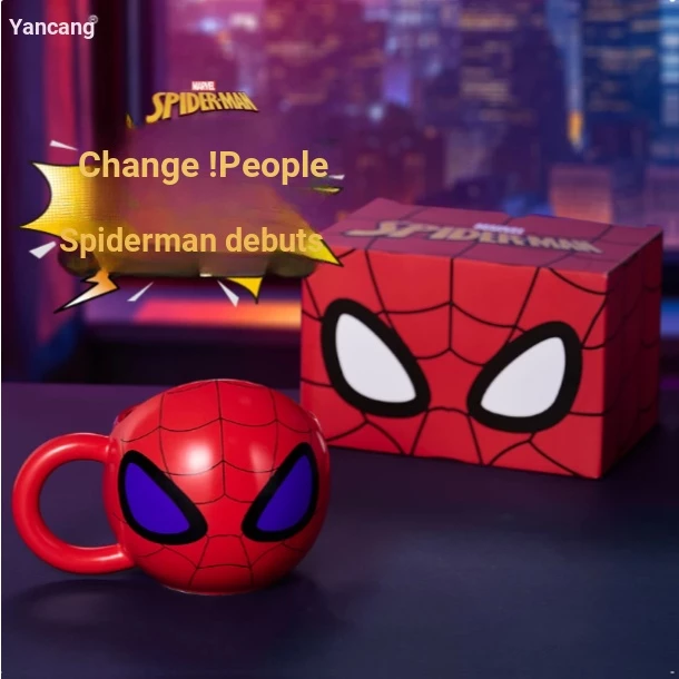 Spiderman Mug 3D Spiderman Face Ceramic Coffee Mug