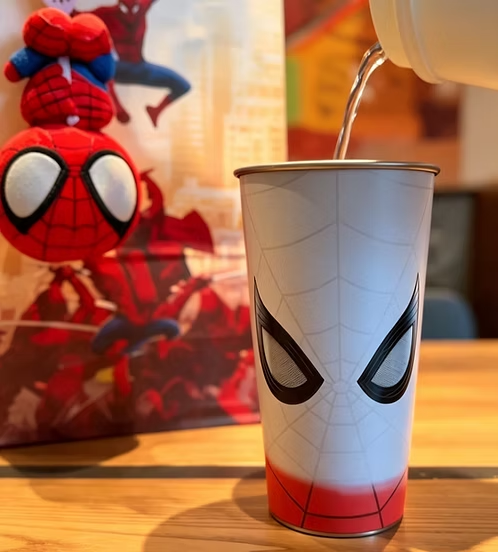 Spider Inspired Color Changing Coffee Mug Heat Reveal Ceramic Cup