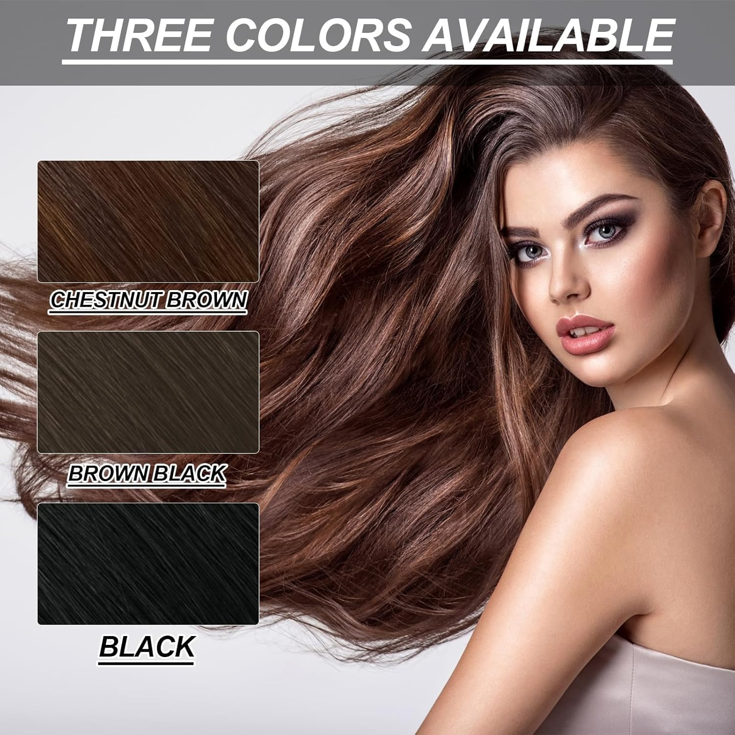 Fruit Hair Dye Cream with Applicator Comb for Gray Hair Easy Home Hair Coloring