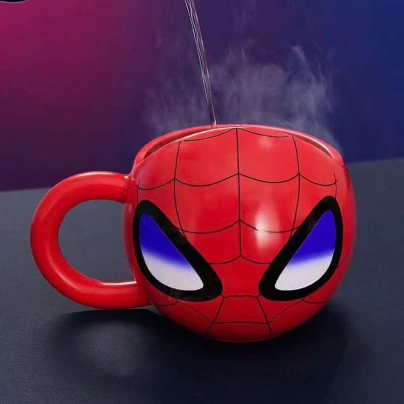Spiderman Mug 3D Spiderman Face Ceramic Coffee Mug