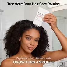 Hair Growth Serum with Built-In Brush Heartleaf Exosome Scalp Serum