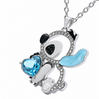 Cosmic Alien Pendant Necklace