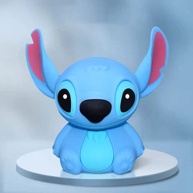 Stitch Night Light Soft Silicone LED Lamp for Bedroom