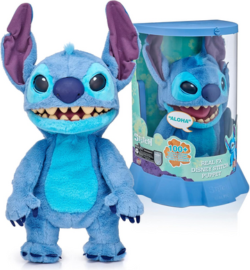Real FX Stitch Puppet Interactive Animatronic Lilo & Stitch Toy