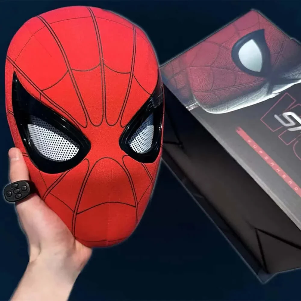 Spider Inspired LED Moving Eyes Mask Cosplay Mask