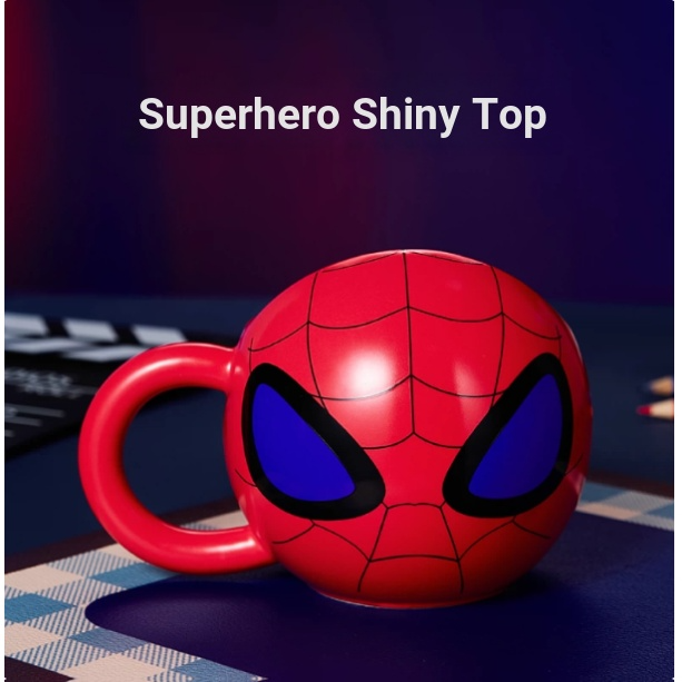 Spiderman Mug 3D Spiderman Face Ceramic Coffee Mug