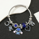Blue Cartoon Charm Bracelet